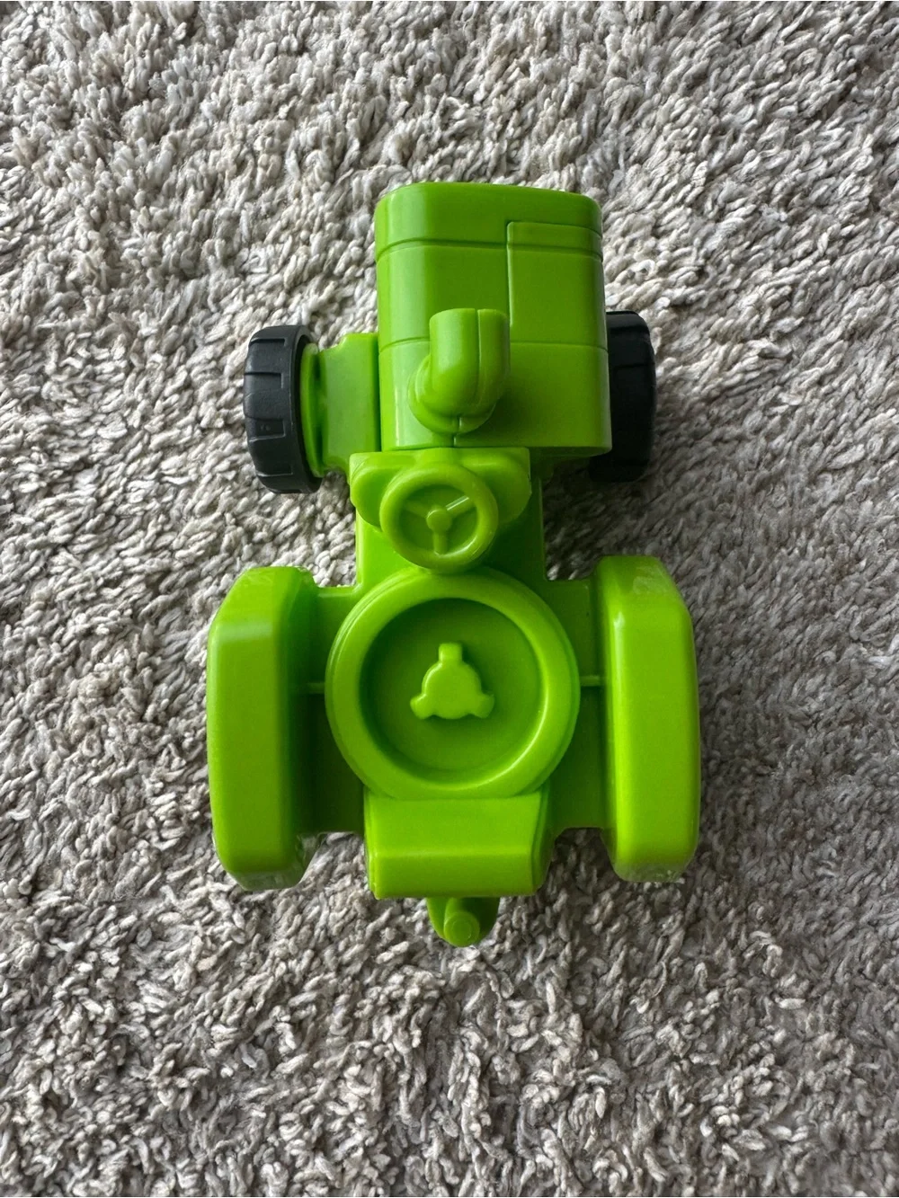 Fisher-Price Little People Green Tractor Vehicle Toy